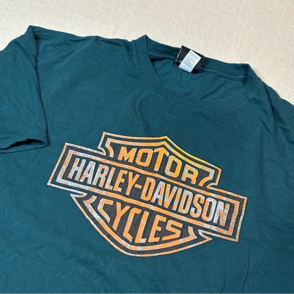 HARLEY DAVIDSON Crewneck Shirt Men's 3XL Copper Canyon Ride Free Butte MT - Picture 1 of 6